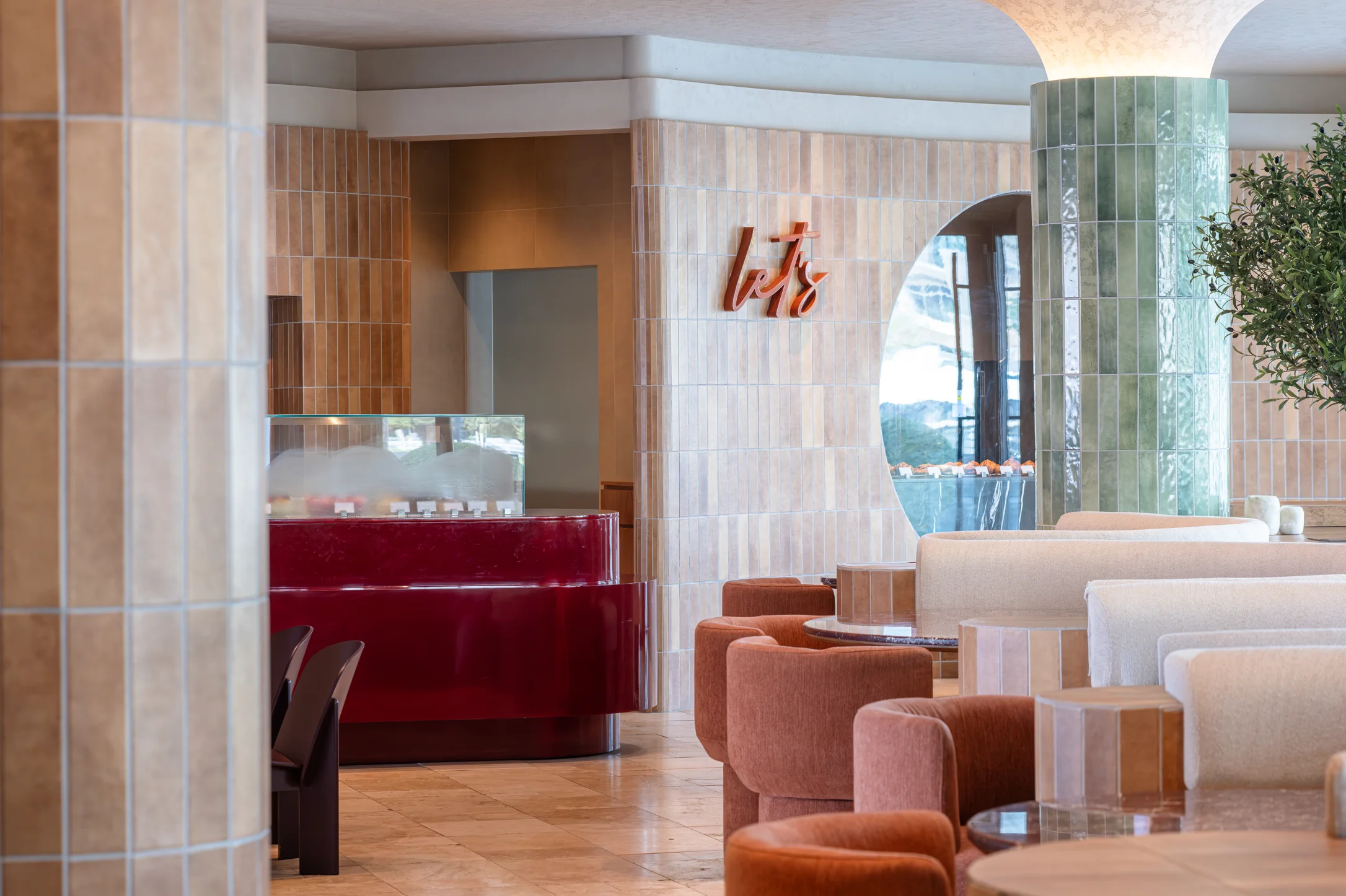 Let’s Café Abu Dhabi — interior view 3 by Studio By Three