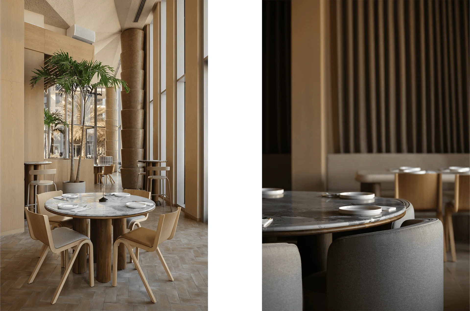 Mamafri Mamsha Abu Dhabi — interior 2 by Studio By Three